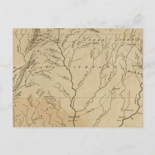 Mississippi-Gebiet 3 Postkarte (Vorderseite)