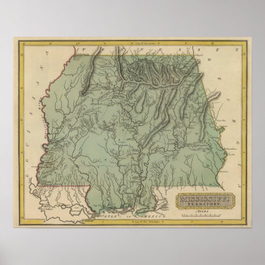 Mississippi-Gebiet Poster (Vorne)