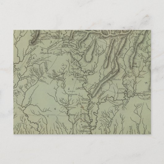 Mississippi-Gebiet Postkarte (Vorderseite)