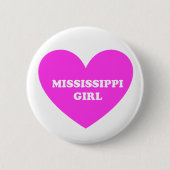 Mississippi Girl Button (Vorderseite)