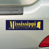 Mississippi Gold Autoaufkleber (Auf Auto)