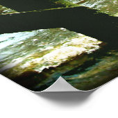 Mississippi Golfküste Fischen Pier Foto Poster (Ecke)