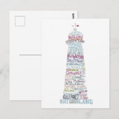 Mississippi Golfküste Sehenswürdigkeiten Postkarte (Vorne/Hinten)