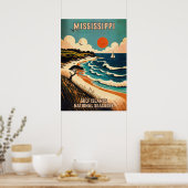 Mississippi Gulf Islands National Seashore V02 Poster (Küche)