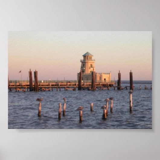 "MISSISSIPPI GULFKÜSTE" POSTER (Vorne)