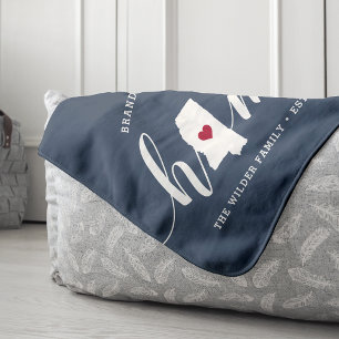 Mississippi Home State Personalized Sherpadecke