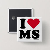 MISSISSIPPI - "ICH LIEBE-MITGLIEDSTAAT" "ICH LIEBE BUTTON (Vorne & Hinten)