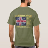 Mississippi Infantry (BA2) T-Shirt (Rückseite)