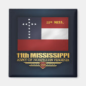 Mississippi Infantry Magnet (Vorne)