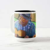 Mississippi John Hurt Coffee Mug Zweifarbige Tasse (Vorderseite Links)