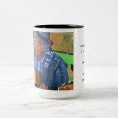 Mississippi John Hurt Coffee Mug Zweifarbige Tasse (Mittel)
