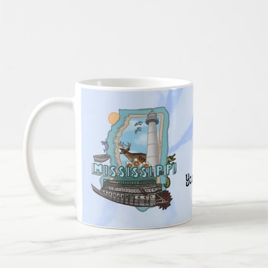 Mississippi Kaffeetasse (Links)