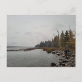 Mississippi-Kontemplationen Minnesota Postkarte