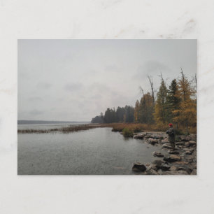 Mississippi-Kontemplationen Minnesota Postkarte