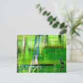 Mississippi Lake Postkarte (Stehend Vorderseite)