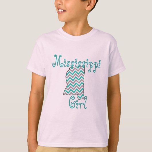 Mississippi-Mädchen T-Shirt (Vorderseite)