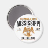 Mississippi Magnet (Vorderseite/Rückseite)
