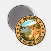 Mississippi Magnet (Vorderseite/Rückseite)