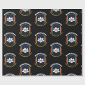 MISSISSIPPI MAGNOLIA STAAT FLAG GESCHENKPAPIER (Flach)