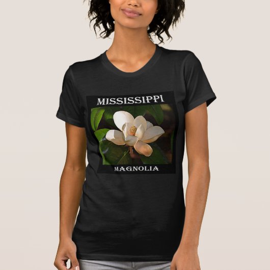 Mississippi-Magnolie T-Shirt (Vorderseite)