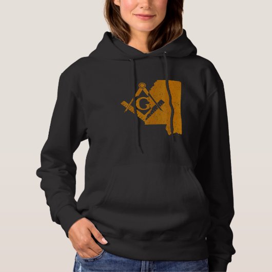 Mississippi Masons Grand Lodge Freemason Vater Hoodie (Vorderseite)