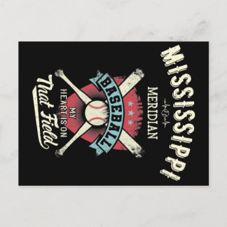 Mississippi Meridian Postkarte