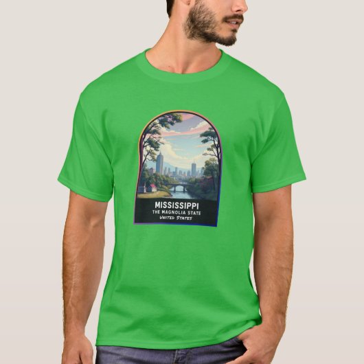 Mississippi MS T-Shirt (Vorderseite)