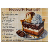 Mississippi Mud Cake Rezept Schneidebrett (Vorderseite)