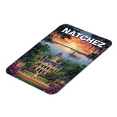 Mississippi Natchez Travel Magnet (Linke Seite)