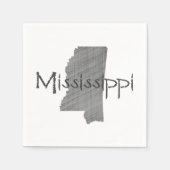Mississippi Paper Party Napkins Serviette (Vorderseite)