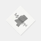 Mississippi Paper Party Napkins Serviette (Ecke)