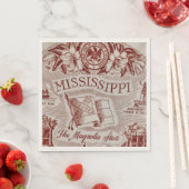 Mississippi-Party Serviette (Beispiel)