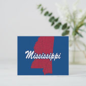 Mississippi Postkarte (Stehend Vorderseite)