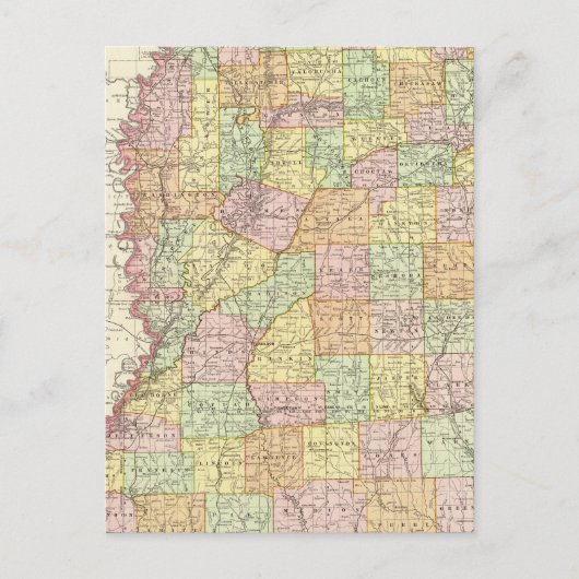Mississippi Postkarte (Vorderseite)