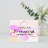 Mississippi Postkarte (Stehend Vorderseite)