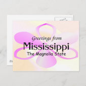Mississippi Postkarte (Vorne/Hinten)