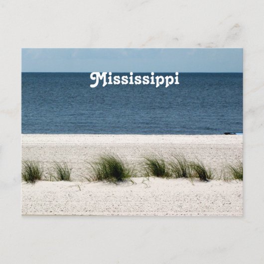Mississippi Postkarte (Vorderseite)
