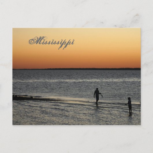 Mississippi Postkarte (Vorderseite)