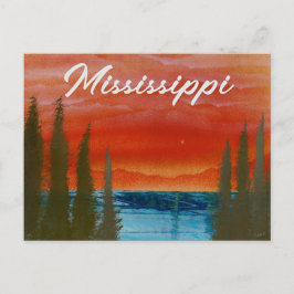 Mississippi Postkarte