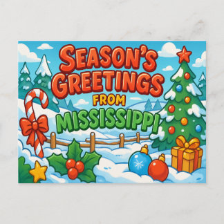 MISSISSIPPI Postkarte