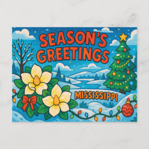 MISSISSIPPI-Postkarte Postkarte