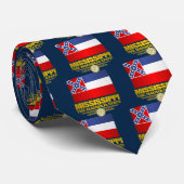 Mississippi Pride Krawatte (Gerollt)