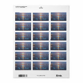 Mississippi River Address Labels Adressaufkleber (Vorne)