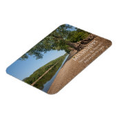 Mississippi River at Hidden Falls, St. Paul, MN Magnet (Linke Seite)