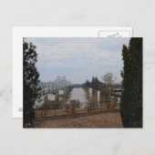 Mississippi River Bridges Postcard Postkarte (Vorne/Hinten)