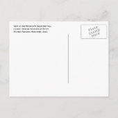 Mississippi River, Fall Foliage, Effigy Mounds, IA Postkarte (Rückseite)