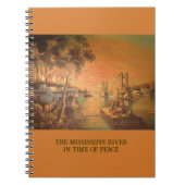 Mississippi-River-Notebook Notizblock (Vorderseite)