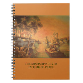 Mississippi-River-Notebook Notizblock