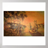 Mississippi River Poster (Vorne)