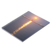 Mississippi River Sunrise Notizblock (Linke Seite)